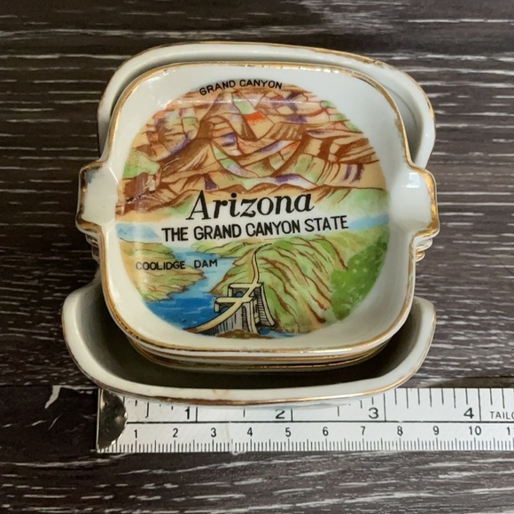 Individual Arizona Nesting Ashtray Set - Picture 9 of 10